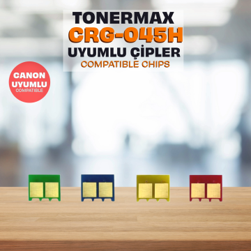 Canon CRG-045H Çip Set/ LBP-611Cn / LBP-613Cdw / MF-631Cn / MF-633Cdw / MF-635Cx