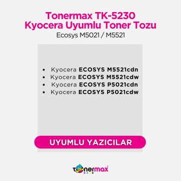 Kyocera TK-5230 Toner Tozu Mavi/ Ecosys M5021 / M5521