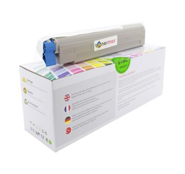 OKI 43837133 / C9655 Muadil Toner Sarı