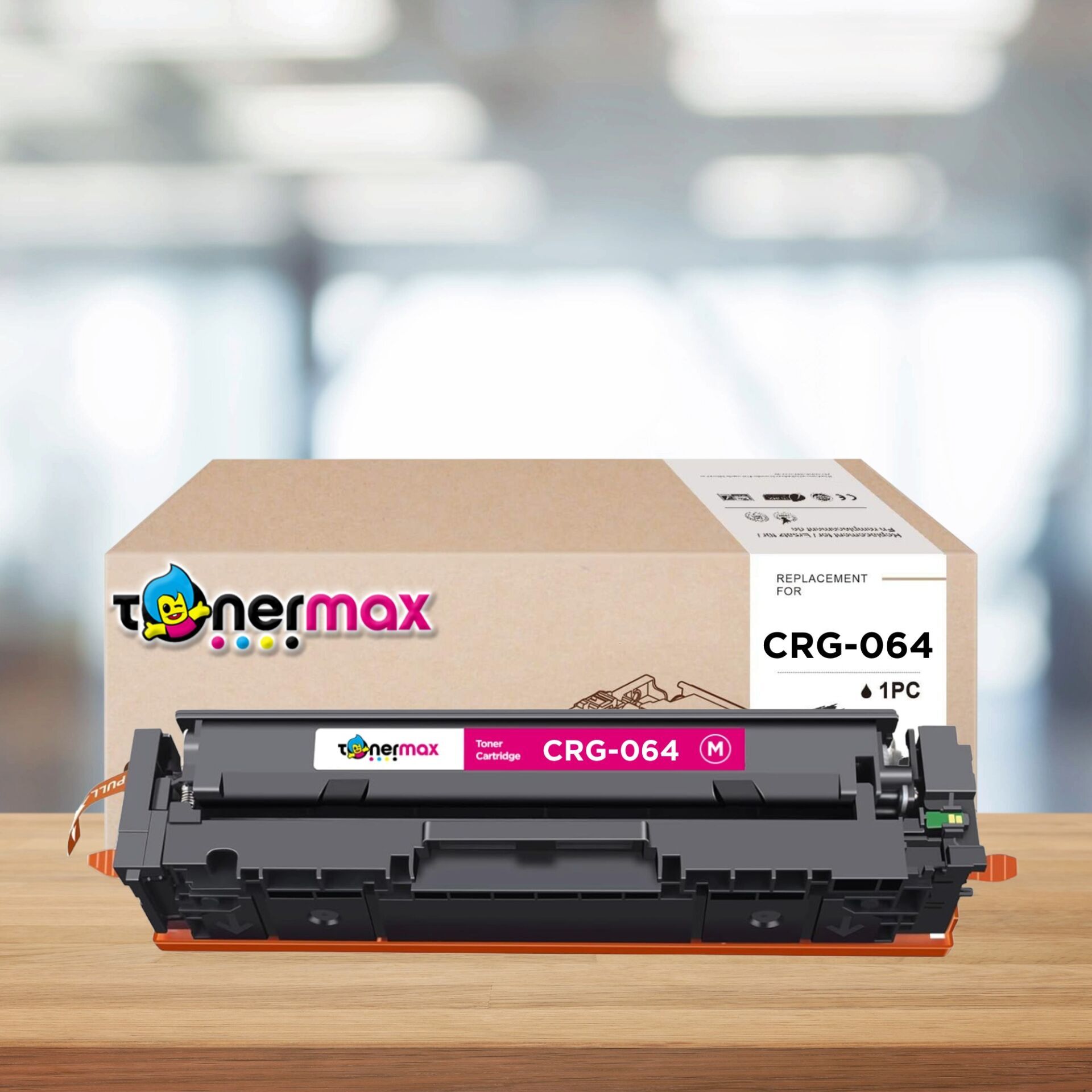 Tonermax CRG-064 Muadil Toner Kırmızı - LBP-722Cdw / MF-832Cdw -Çipli