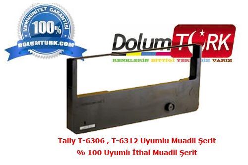 Tally T-6306 , T-6312  Uyumlu Muadil Şerit , % 100 Uyumlı İthal Muadil Şerit