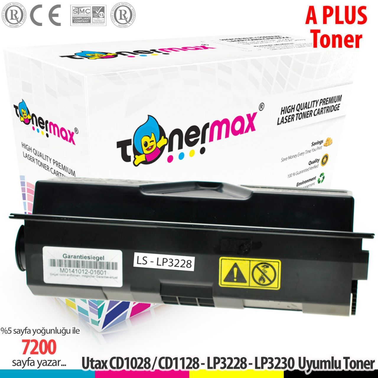 Utax LP-3228 A Plus Muadil Toneri / LP-3230 / CD-1028 / CD-1128