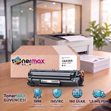 Hp CB436A / M1120 / M1522 / P1505 Muadil Toneri -AA Plus