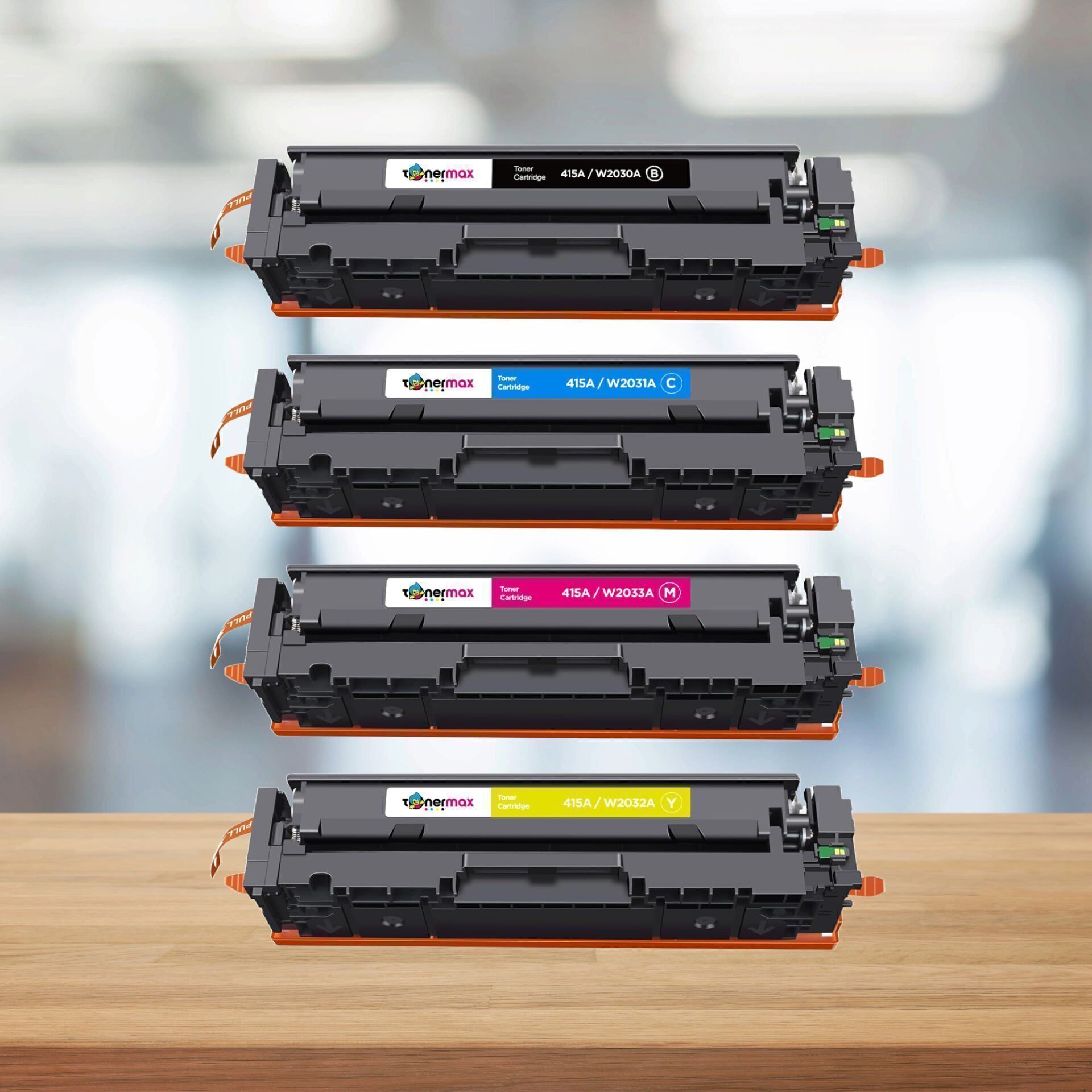 Hp Color LaserJet Pro MFP M479fdn Muadil Toner Takımı - Çipli / W2030A / 415A
