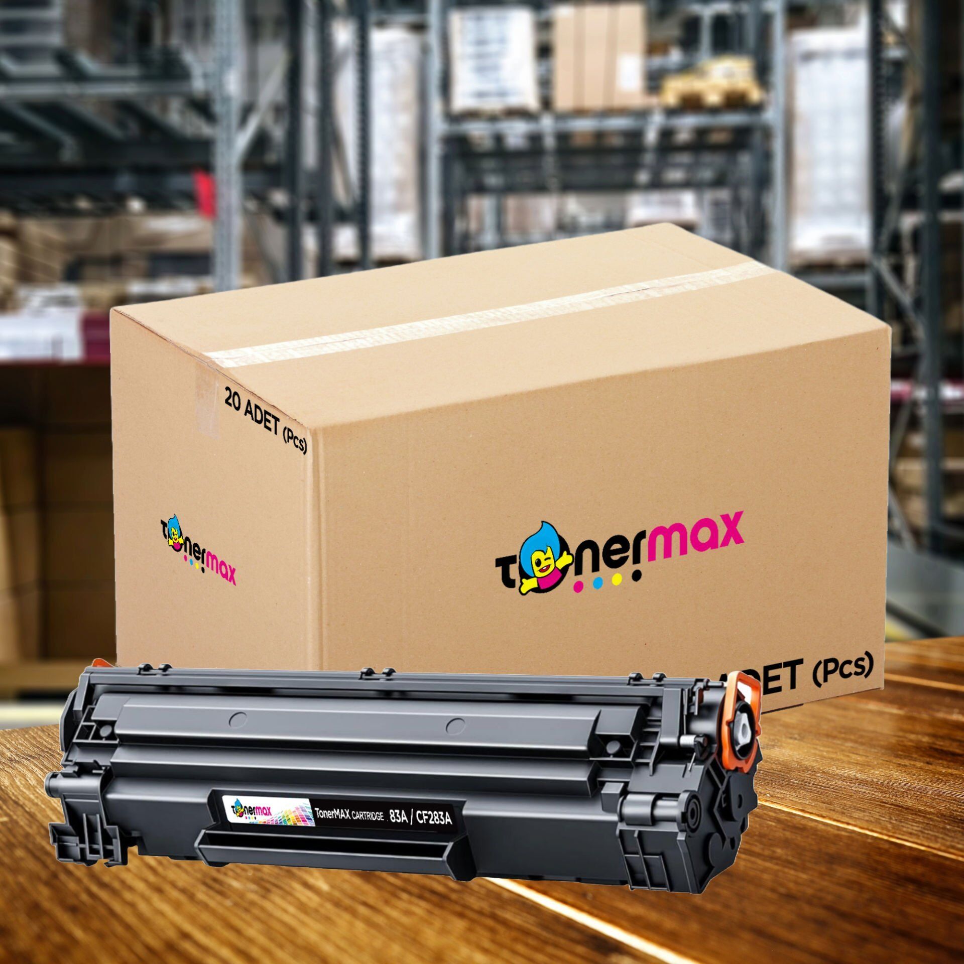 Hp 83A / CF283A Muadil Toner 1 Koli / 20 Adet / M201 / M125 / M225 / M127