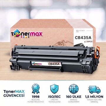 Hp CB435A Muadil Toneri 20 Adet 1 Koli / P1005 / P1006