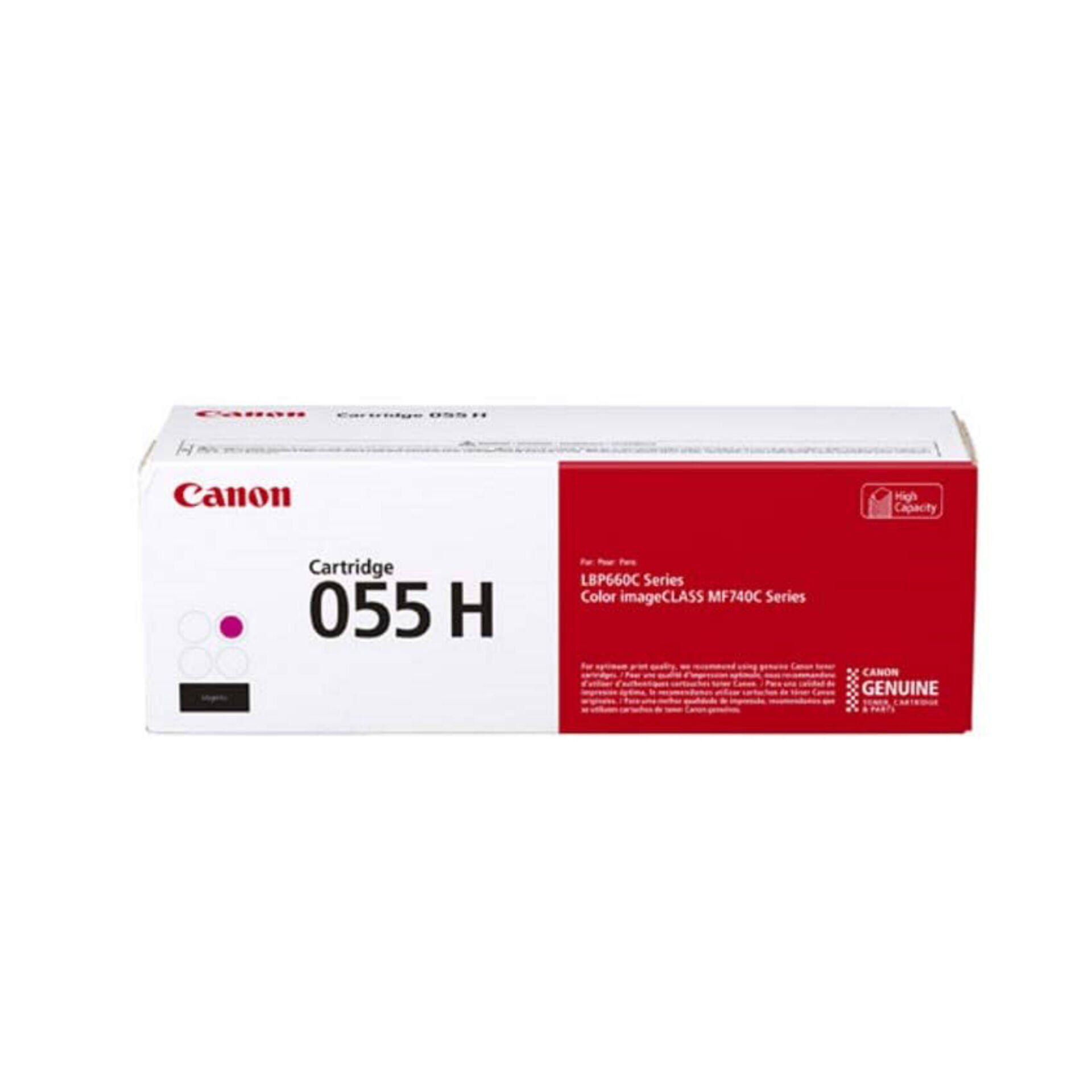 Canon CRG-055H Orjinal Toner Kırmızı- / LBP-662Cdw / LBP-664Cx / MF-741Cdw / MF-742Cdw / MF-743Cdw / MF-744Cd / MF-745Cdw / MF-746Cx
