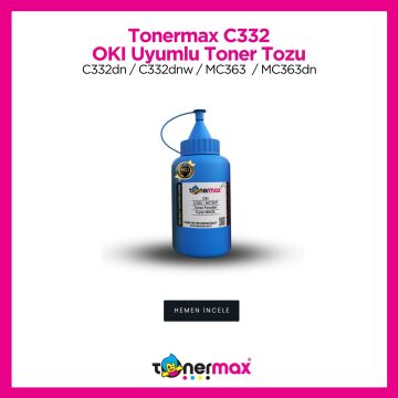 Oki 46508735 Mavi Toner Tozu / C332 / MC363