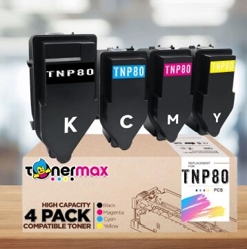 Konica Minolta TNP-80 Muadil Toner Takım/ Bizhub C3320i