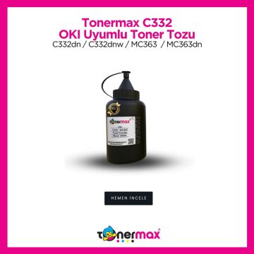 Oki 46508740 Siyah Toner Tozu / C332 / MC363