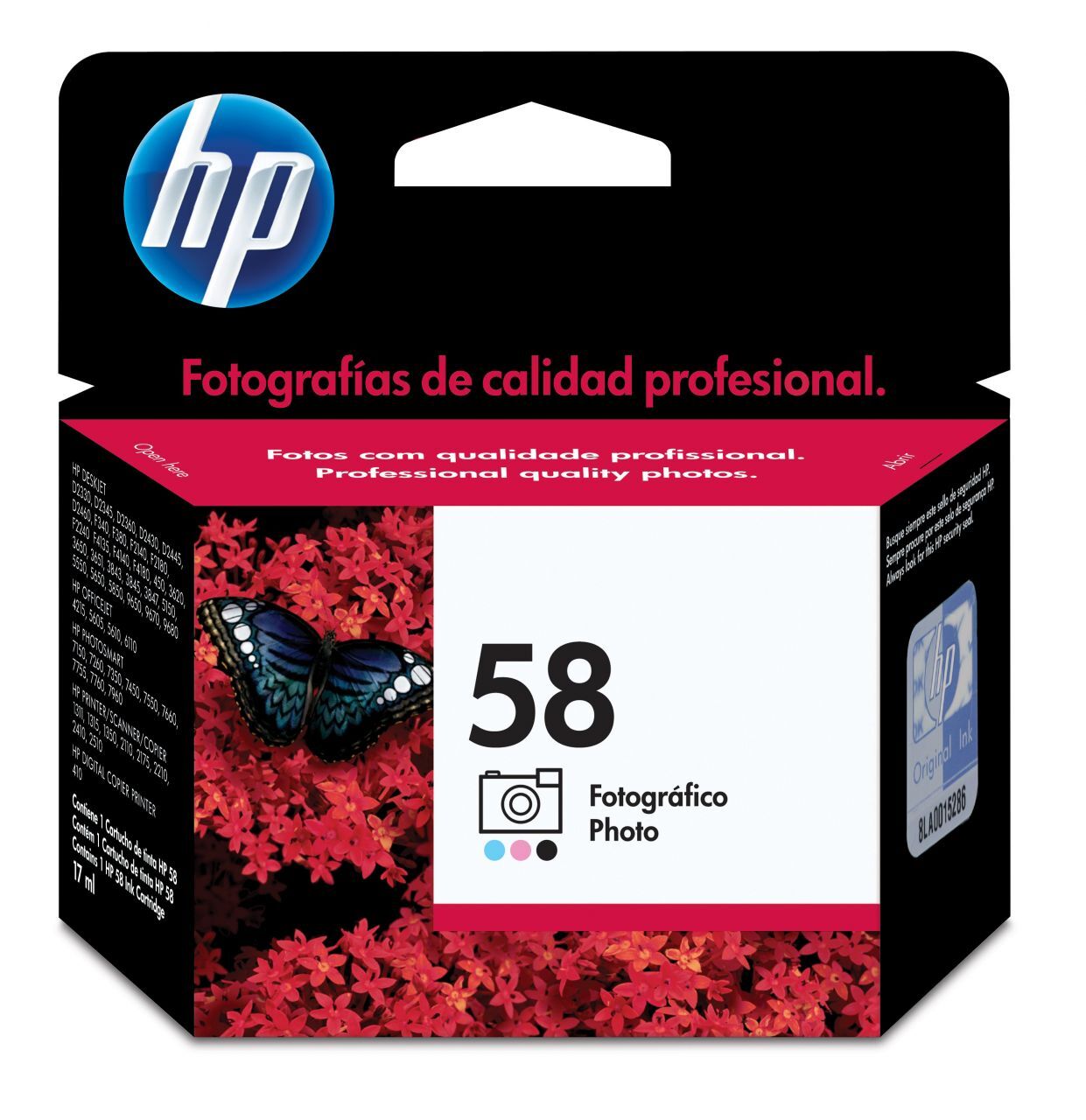 HP 58 C6658A Orjinal Photo Kartuş