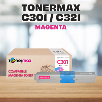 Oki C301 / C321 / MC342 44973542 Muadil Toner Kırmızı
