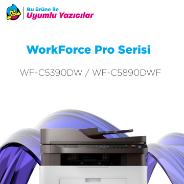 Epson T11C1 - C13T11C140 Orijinal Kartuş Siyah / WF-C5390 / WF-C5890