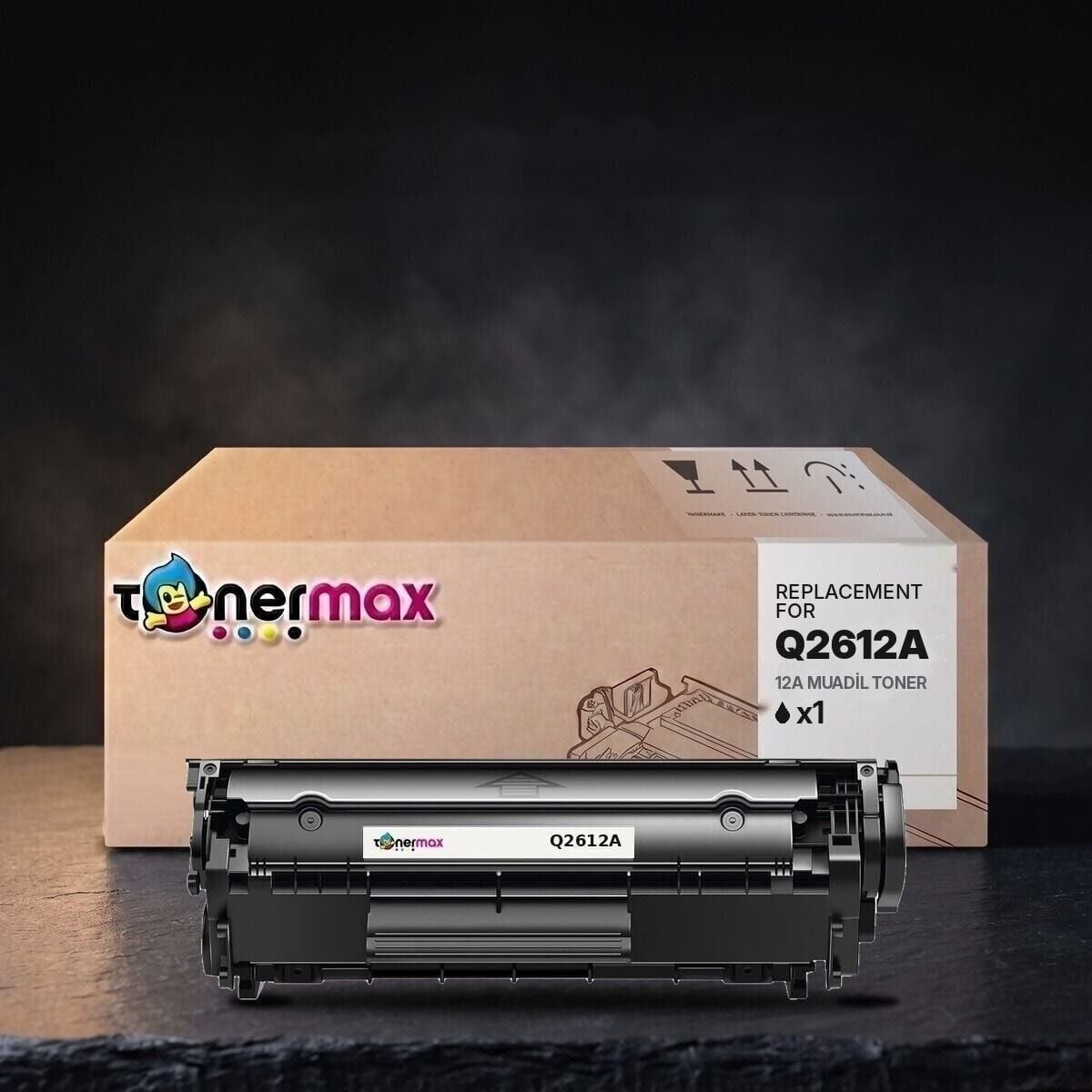 TonerMAX HP Q2612A 12A muadil toner AA Plus - LaserJet 1010 1020 M1005