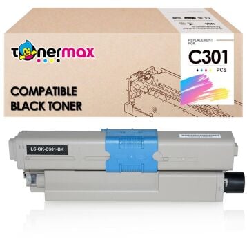 Oki C301 / C321 / MC342 44973544 Muadil Toner Siyah