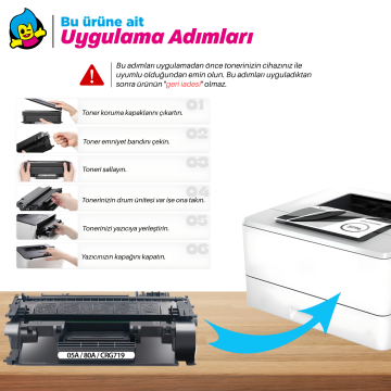Hp CE505A / P2035 / P2055 Muadil Toneri - Ekonomik