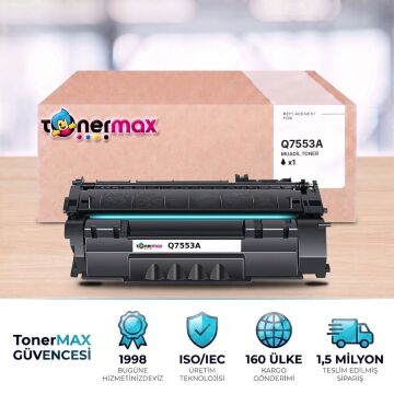HP Q7553A / M2727 / P2014 / P2015 Muadil Toneri - Ekonomik