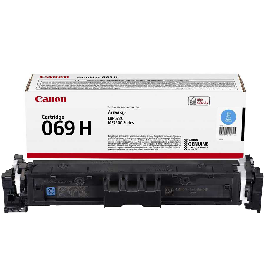 Canon CRG-069H Orjinal Toner Mavi/ 5094C002 /LBP673Cdw /MF752Cdw /MF754Cdw