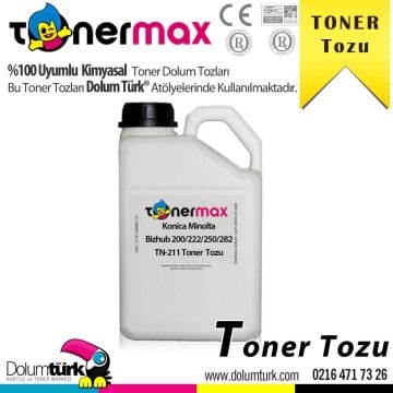 Konica Minolta TN-211 Bizhub 200 / Bizhub 222 / Bizhub 250 / Bizhub 282 Muadil Toner 413GR.