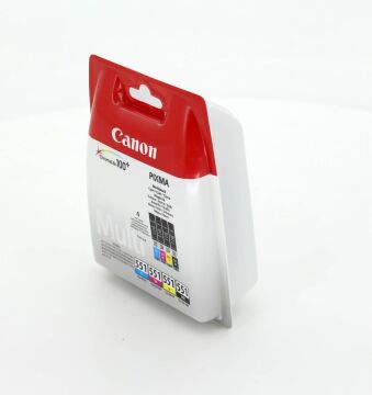 Canon CLI-551 C/M/Y/BK Orjinal 4'lü Kartuş Seti ( Spot )