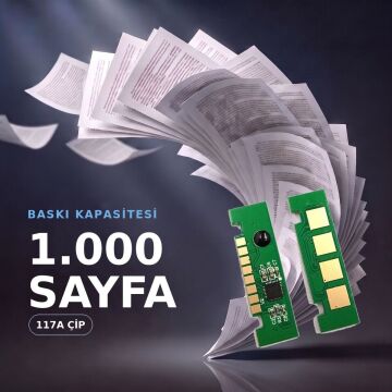 Hp 117A W2070A / HP 150a / 150nw / 178nw / 179fnw Kırmızı Çip