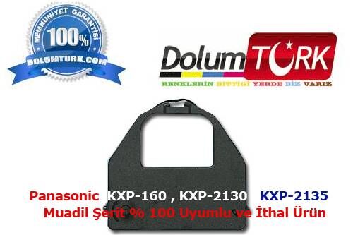 PANASONIC KXP-160 , KXP-2130 , KXP-2135  Uyumlu Siyah Muadil Şerit