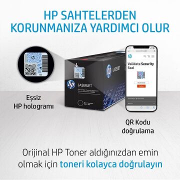 Hp 203A / CF542A Orjinal Toner - Kırmızı / M254 / M280 / M281