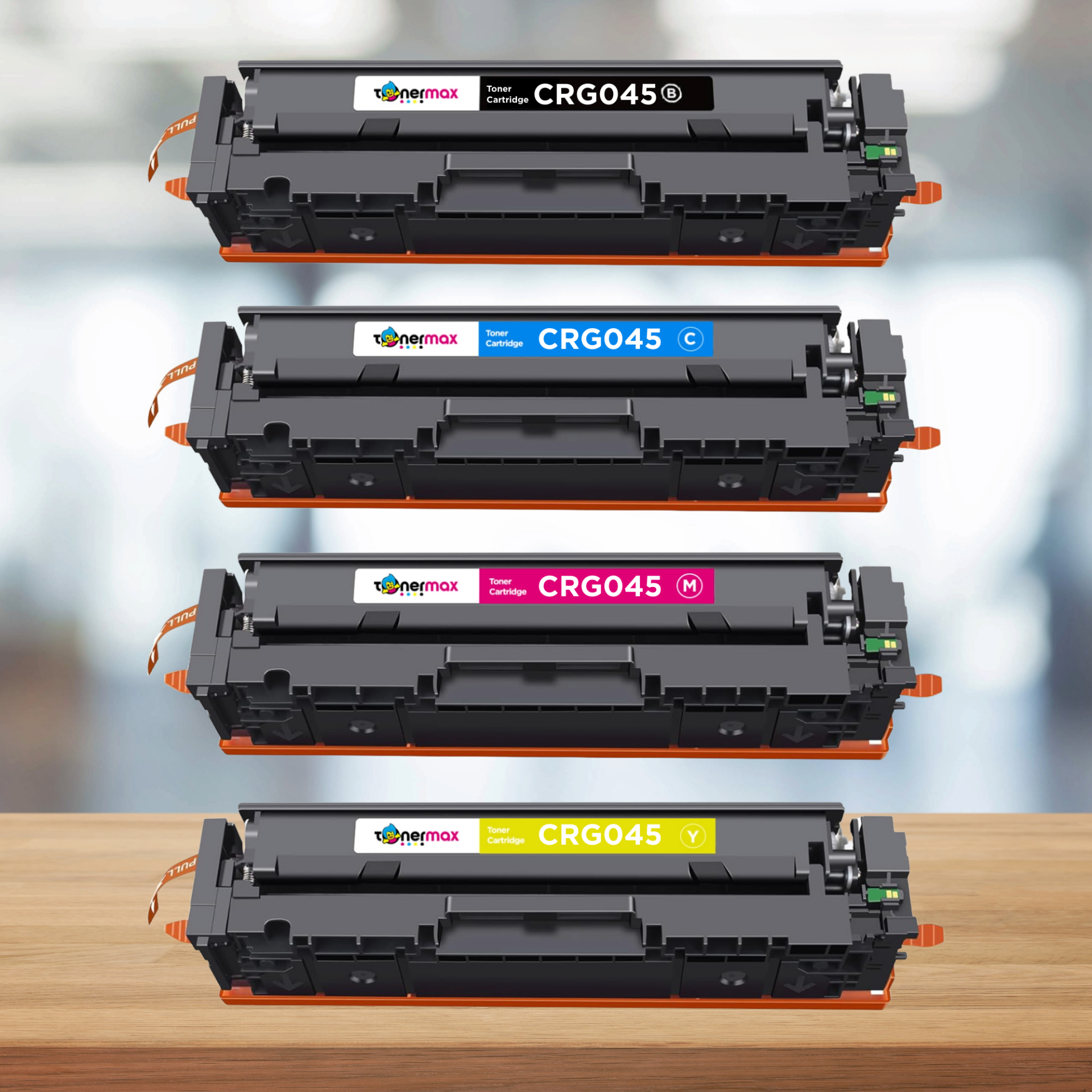 Canon CRG-045 Set Muadil Toneri / LBP-611Cn / LBP-613Cdw / MF-631Cn / MF-633Cdw / MF-635Cx
