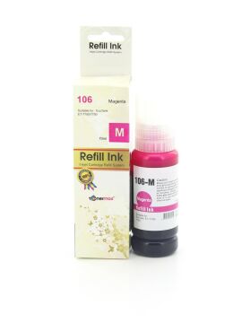 Epson 106 C13T00R340 Muadil Mürekkep Kırmızı / Epson EcoTank L7160 - L7180