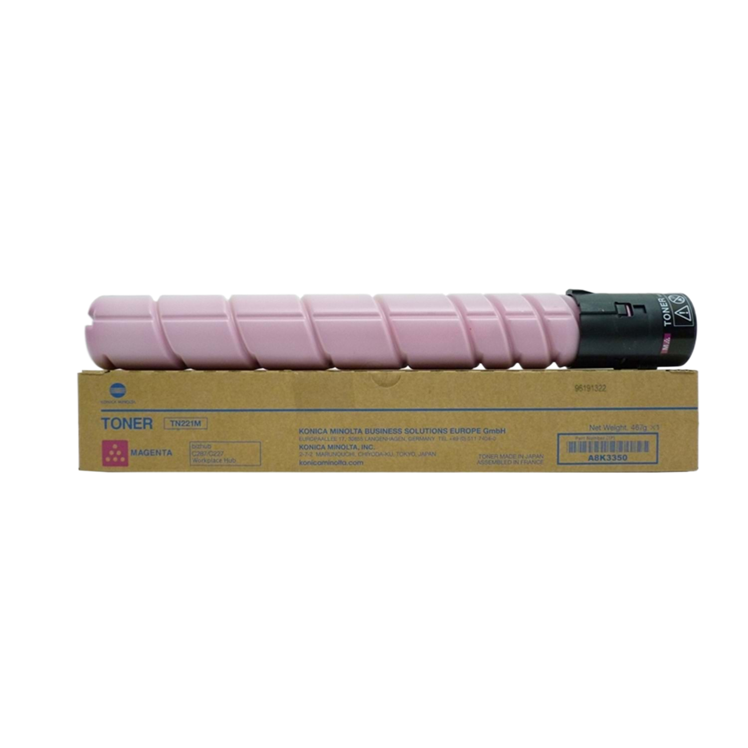Konica Minolta TN-221 Orjinal Toner Kırmızı / Bizhub C227 / C287