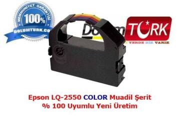 Epson LQ-2550 Renkli Muadil Şerit Fiyatı , % 100 Uyumlu Yeni Üretim Muadil Şerit