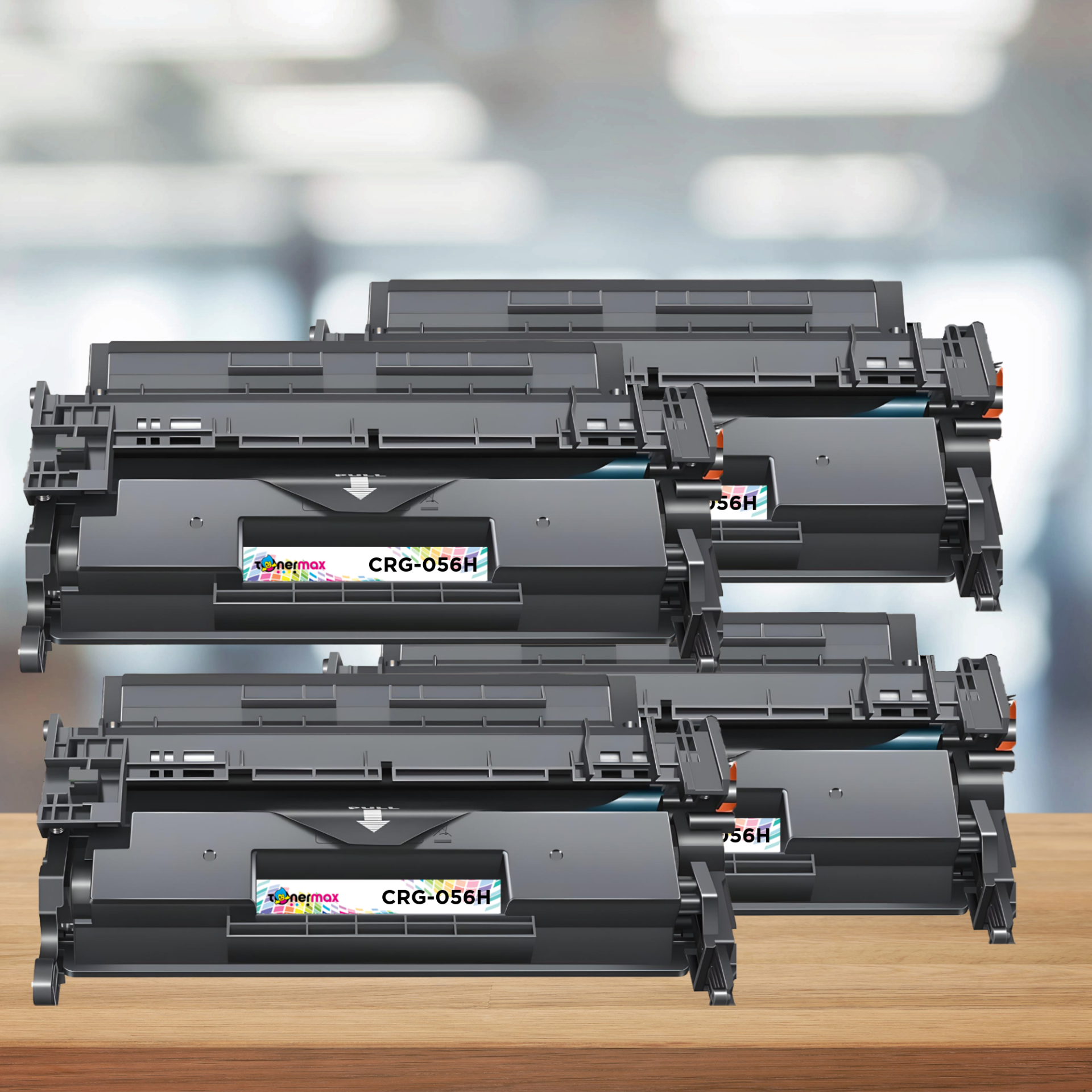 Canon CRG-056H  Muadil Toner - Çipli 4'lü Paket/ LBP-325dn / LBP-325X / MF-542x / MF-543x / MF-552dw / MF-553dw