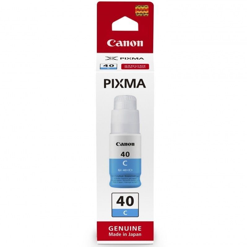 Canon GI-40C 3400C001 / Pixma G5040 / Pixma G6040 Orjinal Mavi Mürekkep
