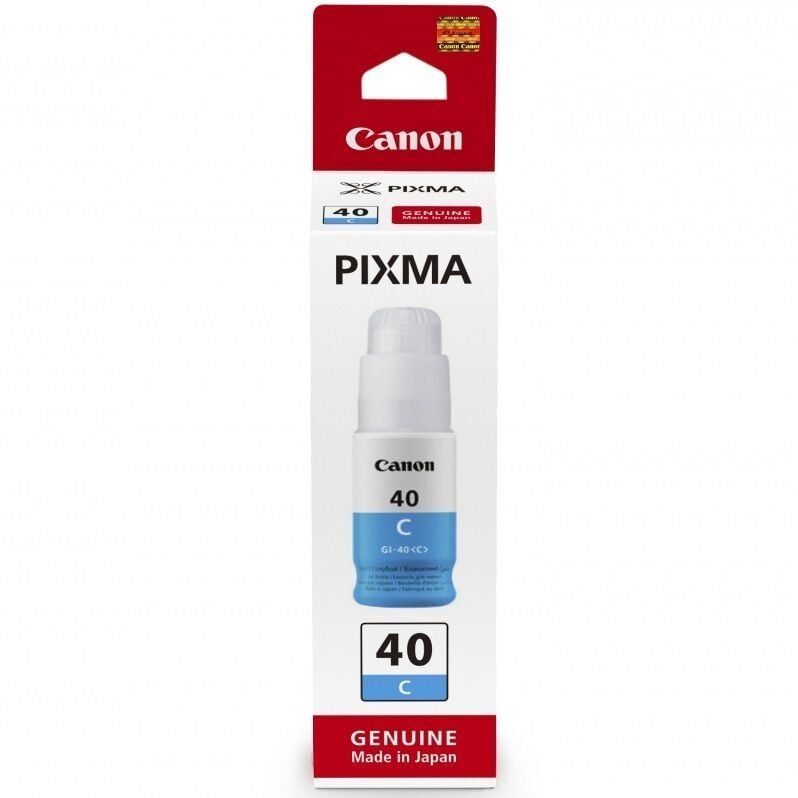 Canon GI-40C 3400C001 / Pixma G5040 / Pixma G6040 Orjinal Mavi Mürekkep