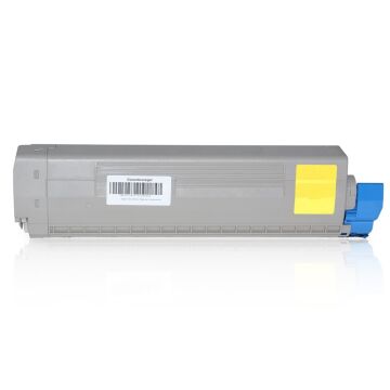 Oki C822 Muadil Toner Sarı 44844625
