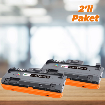 Samsung MLT-D116L Muadil Toner 2'li Avantaj Paket/ M2625 / M2626 / M2826 / M2876 / M2675 / M2825 / M2826