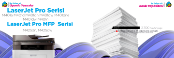 HP CF280A / Pro 400 M401 / M425 Muadil Toneri - A Plus