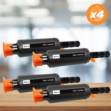 Hp 103A W1103A Muadil Toneri 4'lü Avantaj Paket / Hp Neverstop 1000a /1000w / 1000n /MFP 1200a / MFP 1200w / 1200n