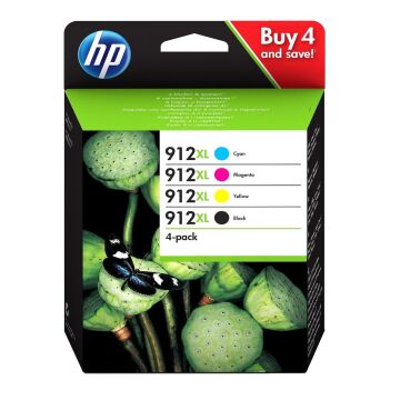 HP 912XL 3YP34AE CMYK Orjinal Set Kartuş