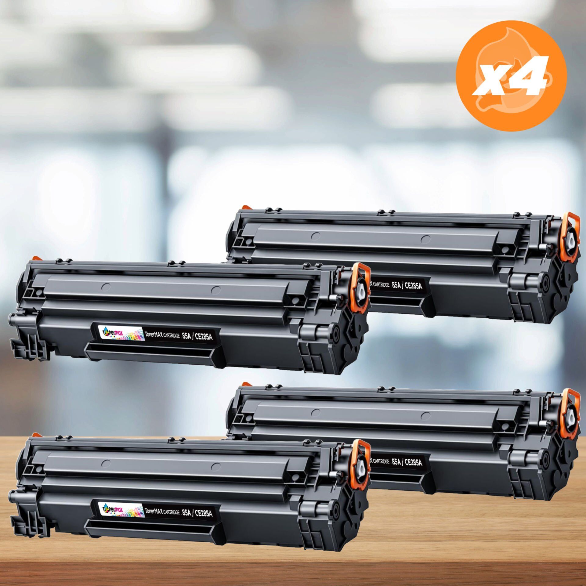 Hp CE285A Muadil Toner 4'lü Paket/ P1102 / M1122 / M1212NF / M1132