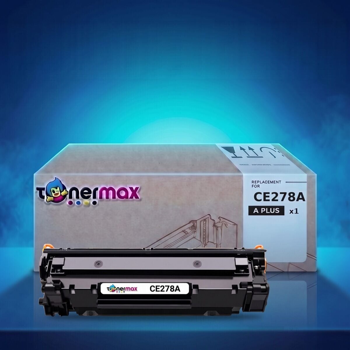 HP CE278A A Plus muadil toner — yüksek verimli toz, LaserJet Pro P1566, P1606dn, M1536dnf uyumlu
