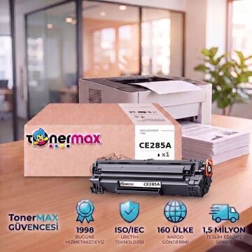Hp CE285A Muadil Toner 4'lü Paket/ P1102 / M1122 / M1212NF / M1132