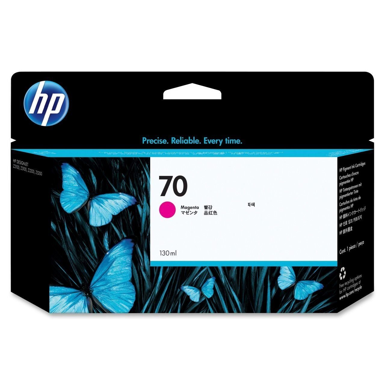 HP 70 C9453A Kırmızı Orjinal Kartuş Spot/ Designjet 2100/ 3100 / 3200 / 5200