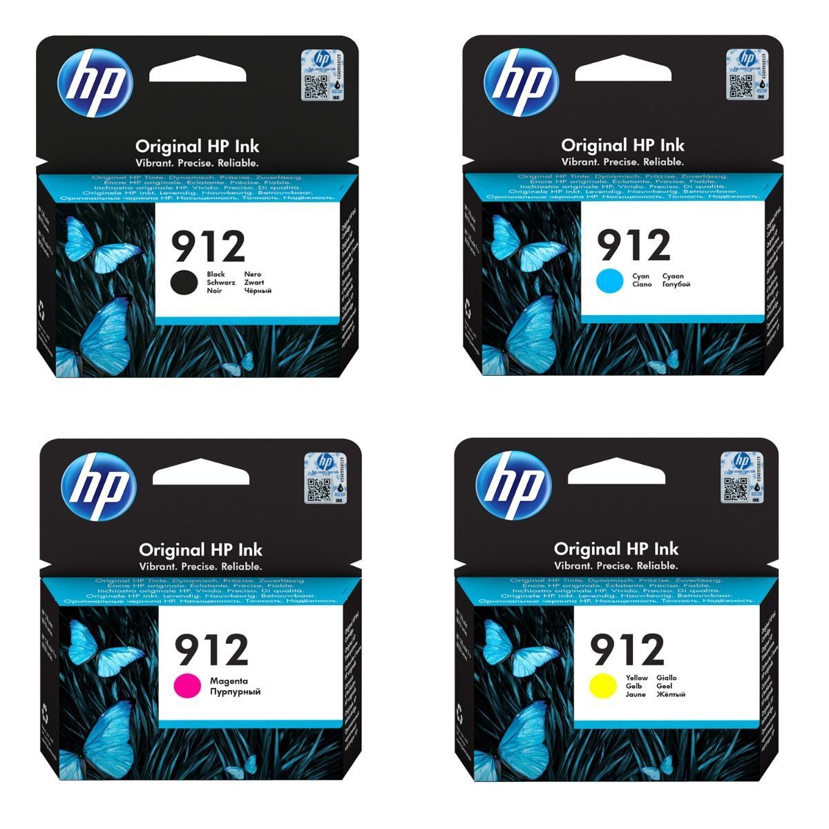 HP 912 CMYK Set Orjinal Kartuş Avantaj Paket
