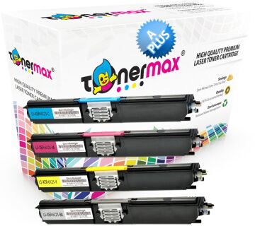 Epson CX16 / C1600 / S050557 / S050556 / S050555 / S050554 A Plus Muadil Toneri 1 Set CMYK