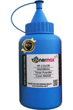 Hp Renkli Toner Tozu Mavi 500 GR.