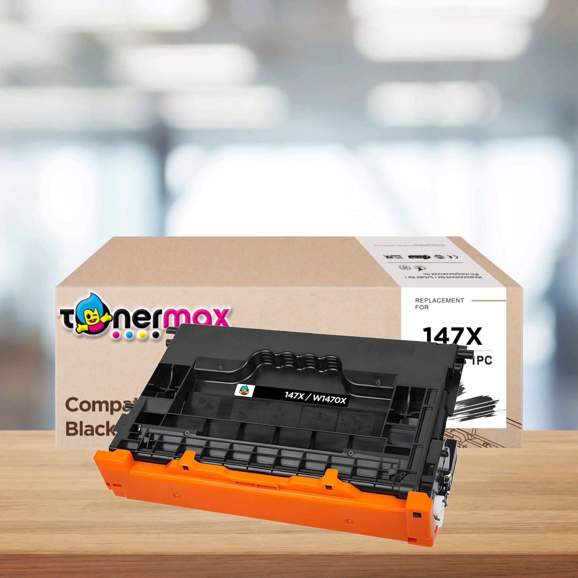 Hp 147X W1470X Muadil Toner - Çipli/ LaserJet Enterprise Flow MFP M634 / M635 / M636 / M610 / M611 / M612 / M634 / M635 / M636