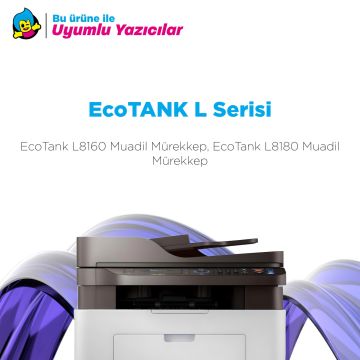 Epson 115 6 Renk Avantaj Paketi Muadil Mürekkep /EcoTank L8160 / L8180