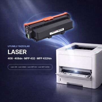 Hp 331X-W1331X Muadil Toner / LaserJet 408dn / MFP 432fdn