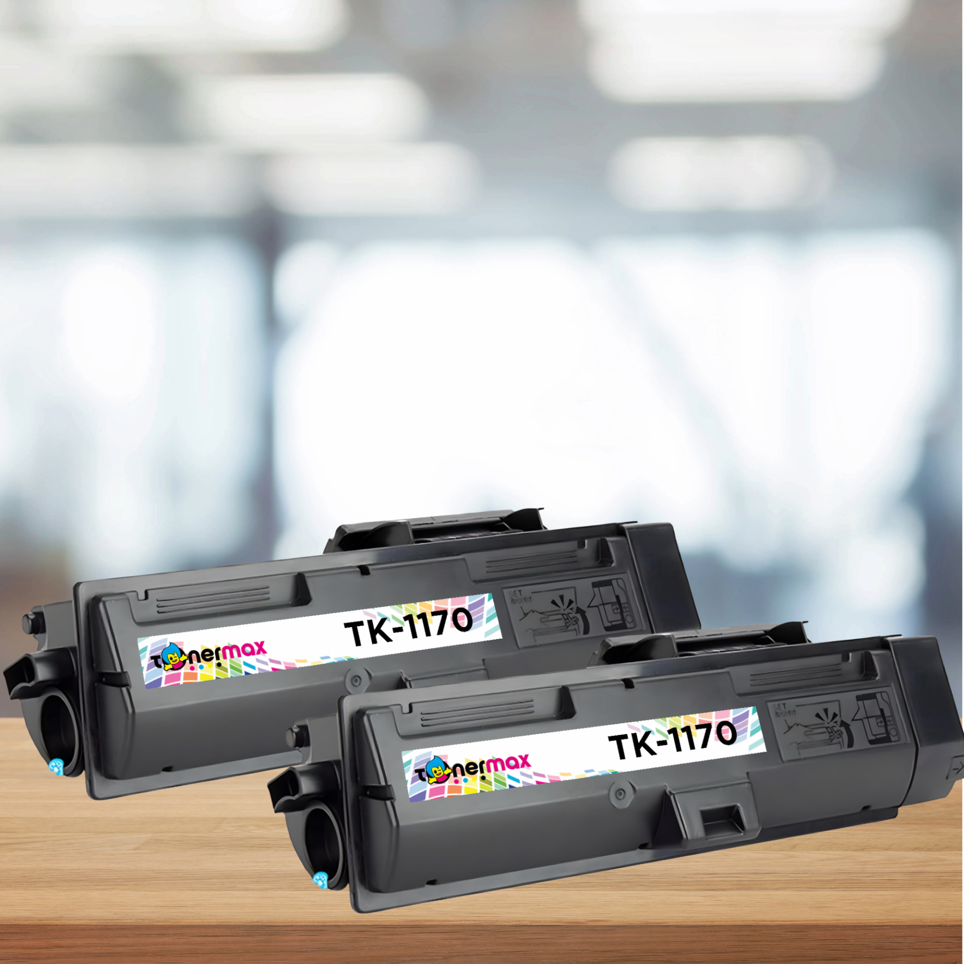 Kyocera Mita TK-1170 Muadil Toner 2'ki Paket / Ecosys M2040 / M2540 / M2640